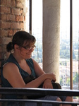 SX19194 Jenni sitting in Lamberti Tower, Verona, Italy.jpg